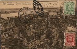 Panorama et Coude d'Austruweek Postcard