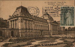 Palais du Roi Brussels, Belgium Benelux Countries Postcard Postcard