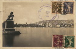 Vom Myhten Quzi Aus. Zurich, Switzerland Postcard Postcard