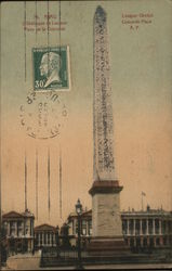 L'Obelisque de Louqsor, Place de la Concorde Postcard