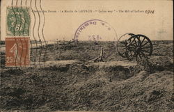 Chemin des Dames - Le Moulin de Laffaux, 1918 Military Postcard Postcard