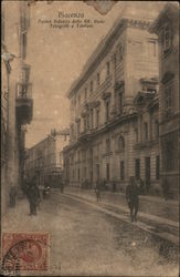 Nuovo Palazzo delle RR. Poste Telegrafi e Telefoni Piacenza, Italy Postcard Postcard