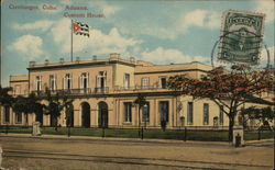 Cienfuegos, Cuba. Aduana Custom House Postcard