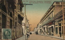 San Fernando street , Cienfuegos Cuba Postcard Postcard Postcard