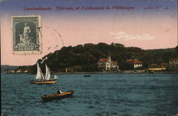 Therania, et l'ambassade de l'Allemagne Constantinople, Turkey Greece, Turkey, Balkan States Postcard Postcard