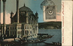 Ortakeuy Mosque, Ottoman Empire Constantinople (Istanbul), Turkey Greece, Turkey, Balkan States Postcard Postcard