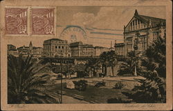 Viaducto de Cha Sao Paolo, Brazil Postcard Postcard