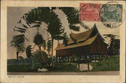 Malay House Postcard