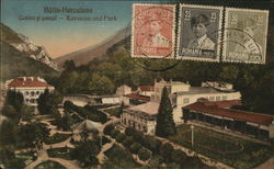 Casino si Parcul Karsalon and Park Postcard