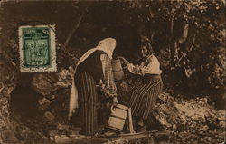 Romanian Women Postcard