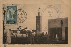 La Nouvelle Mosquee et le Palais du Sultan Postcard