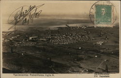 Yacimientos Petroliferos, Vista General Valle A., Argentina Postcard Postcard Postcard