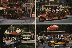 Main Street USA, Disneyland Anaheim, CA Postcard Postcard Postcard