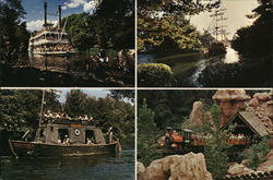 Frontierland Disney Postcard Postcard Postcard