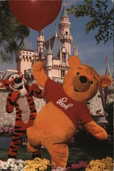 Tigger & Pooh Disney Postcard Postcard Postcard