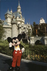 MIckey Welcomes You Postcard