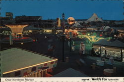 Great Northern Midway Expo 74 Spokane World's Fair Postcard Postcard Postcard