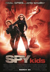 Spy Kids Movie Promo Card Rack Cards Postcard Postcard Postcard