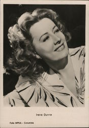 Irene Dunne Actresses Postcard Postcard