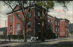 Normal School Newark, NJ Postcard Postcard Postcard