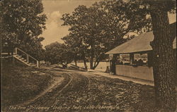 The Inn "Driveway" looking East Postcard