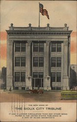 New Home of the Sioux City Tribune Postcard