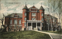 St. Josephs Hospital Sioux City, IA Postcard Postcard Postcard