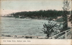 Fort Dodge Point Okoboji, IA Postcard Postcard Postcard