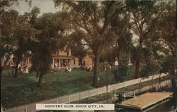 Country Club Postcard