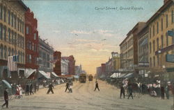 Carol Street Grand Rapids, MI Postcard Postcard Postcard