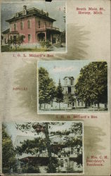 Buildings on South Main Street Postcard