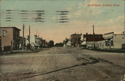 Street Scene Trenton, MI Postcard Postcard Postcard