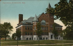 High School Postcard