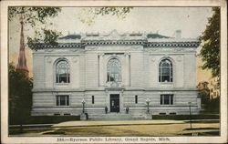 Ryerson Public Library Grand Rapids, MI Postcard Postcard Postcard