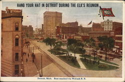 Elk's Reunion Detroit, MI Postcard Postcard Postcard