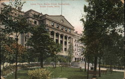 Lawn View, Battle Creek Sanitarium Postcard