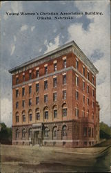 Young Women's Christian Association Building Omaha, NE Postcard Postcard Postcard