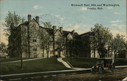 Brownell Hall, 10th and Worthington Postcard