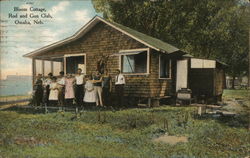 Bloom Cottage, Rod and Gun Club Omaha, NE Postcard Postcard Postcard