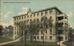 Clarkson Memorial Hospital Postcard