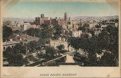 Bird's-Eye View of Omaha Postcard