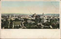 View Over Omaha Postcard