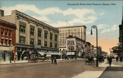 Fourteenth North from Farnam Postcard