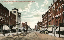 Fifteenth Strt. Looking North from Howard Omaha, NE Postcard Postcard Postcard