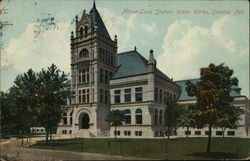 Minne-Lusa Station Water Works Postcard