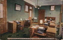 Stenographic Department, Head Consul's Office. M.W. Of A. Postcard