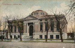 City Library Postcard