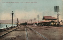 Sixteenth Street Depot, S.P.R.R. Postcard