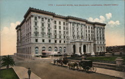 Fairmont Hotel, Front View San Francisco, CA Postcard Postcard Postcard