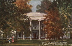 The Hermitage, Home of Andrew Jackson Presidents Postcard Postcard Postcard